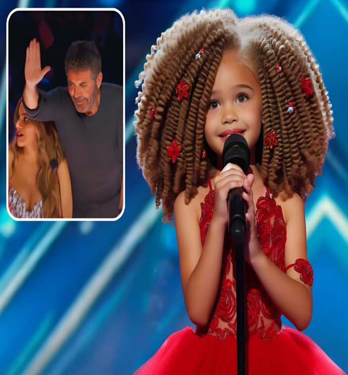 Cu adevărat impresionant… Fata l-a lăsat fără cuvinte pe Simon: «Este o performanță de neuitat»… «Acel Golden Buzzer era absolut meritat»