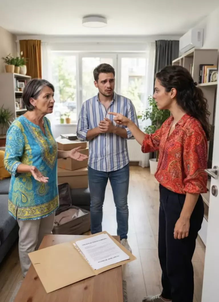— Am primit apartamentul cadou, ceea ce înseamnă că puteți cu toții SĂ IEȘIȚI AFARĂ! — a strigat nora, ajunsă la capătul răbdării, arătând cu degetul spre ușă.
