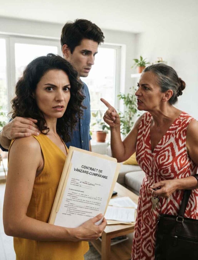 — Pleacă din casă chiar în seara asta! Soacra mea, Mariana, stătea în mijlocul sufrageriei și mă privea de parcă eu eram intrusa în propria mea familie.
