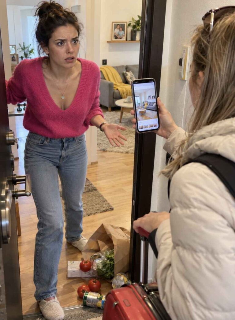 Minha sogra publicou fotos do nosso apartamento na internet e anunciou que ele estava disponível para aluguel por diária. Descobri tudo quando uma mulher desconhecida apareceu à nossa porta com uma mala na mão, dizendo que tinha uma reserva paga para aquela noite…